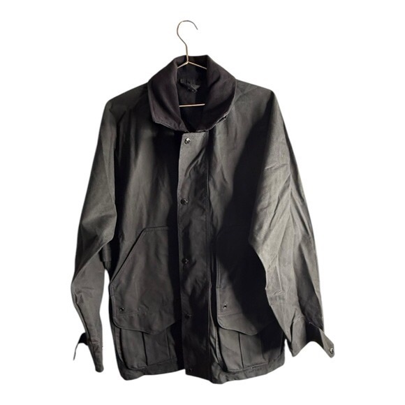 Filson Shelter Cloth Outfitter Coat 10015 Size M Navy